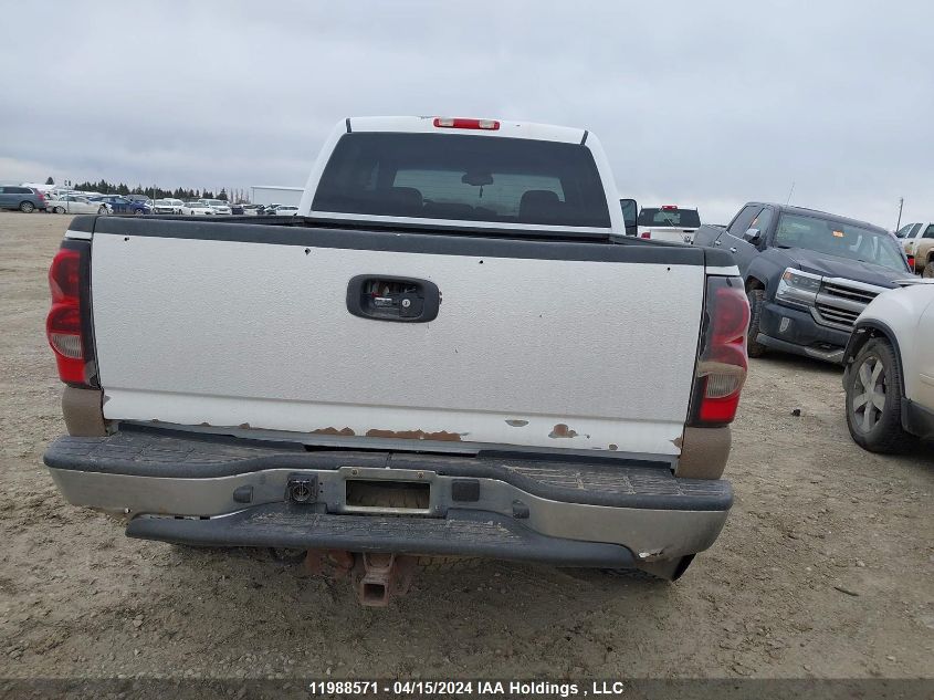 2006 Chevrolet Silverado 2500Hd VIN: 1GCHK23DX6F243201 Lot: 11988571
