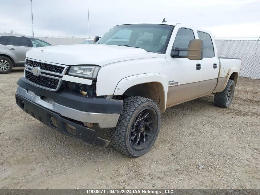 2006 Chevrolet Silverado 2500Hd VIN: 1GCHK23DX6F243201 Lot: 11988571