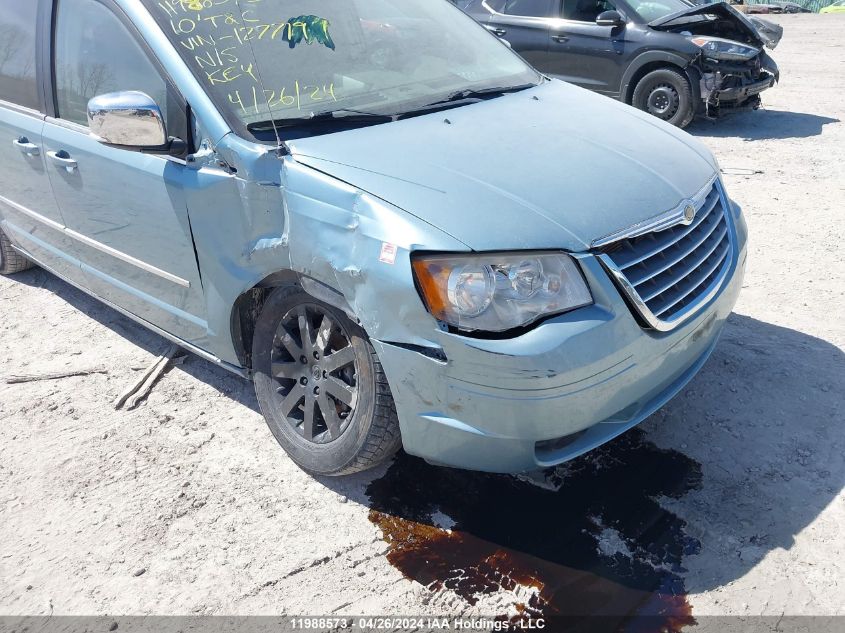 2010 Chrysler Town & Country Touring VIN: 2A4RR5DX9AR127719 Lot: 11988573