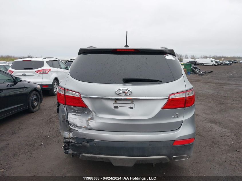 2013 Hyundai Santa Fe Gls VIN: KM8SNDHF7DU003966 Lot: 11988588