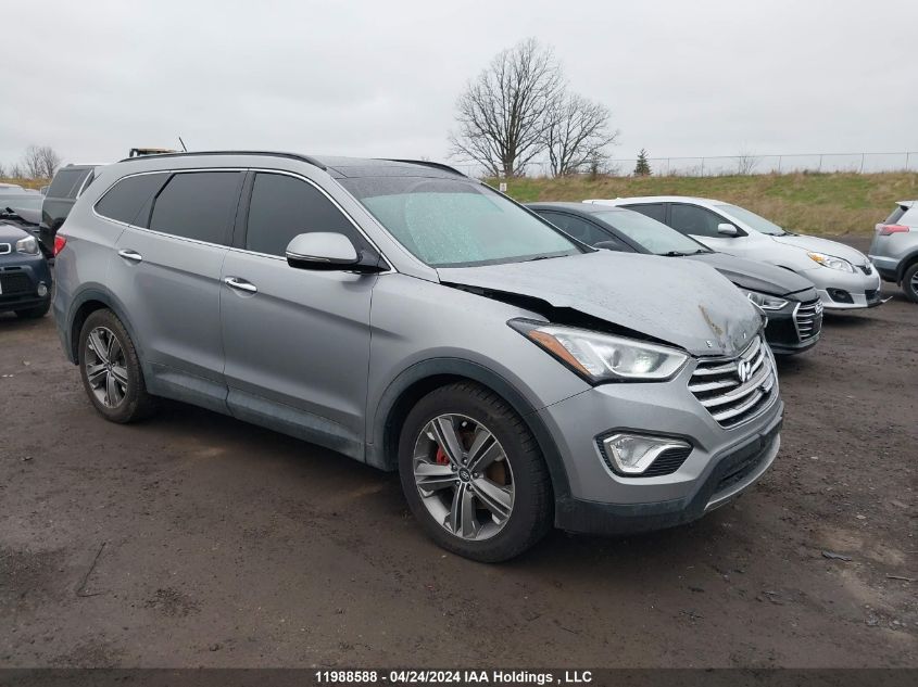 2013 Hyundai Santa Fe Gls VIN: KM8SNDHF7DU003966 Lot: 11988588