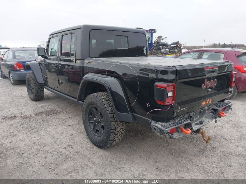 2021 Jeep Gladiator Mojave VIN: 1C6JJTEG7ML598379 Lot: 11988603