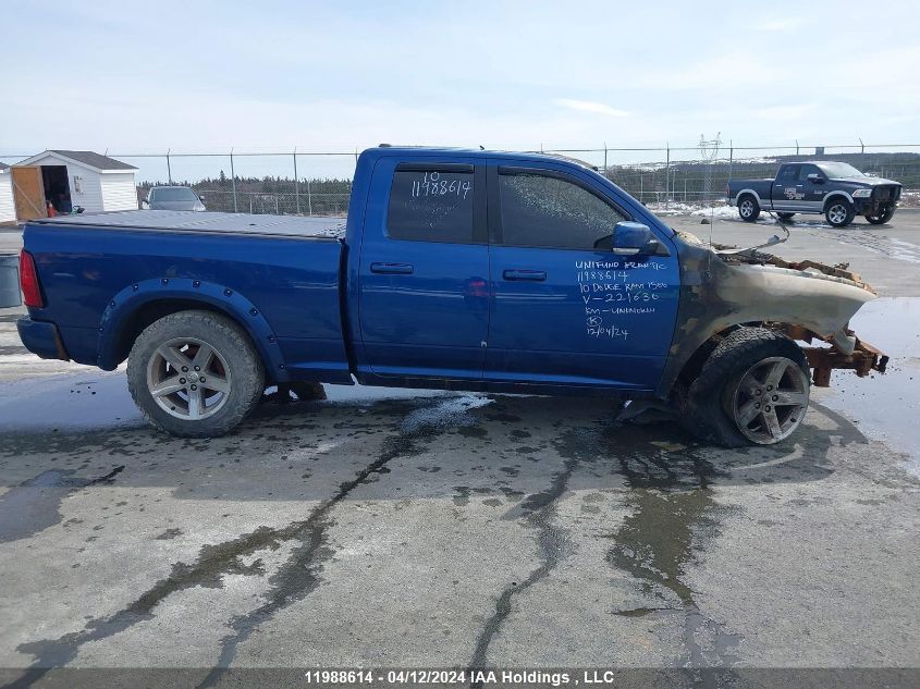 2010 Dodge Ram 1500 Slt/Sport/Trx VIN: 1D7RV1GT4AS221630 Lot: 11988614