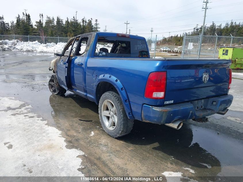 2010 Dodge Ram 1500 Slt/Sport/Trx VIN: 1D7RV1GT4AS221630 Lot: 11988614