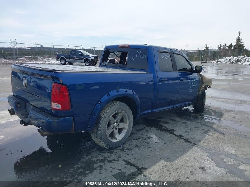 2010 Dodge Ram 1500 Slt/Sport/Trx VIN: 1D7RV1GT4AS221630 Lot: 11988614