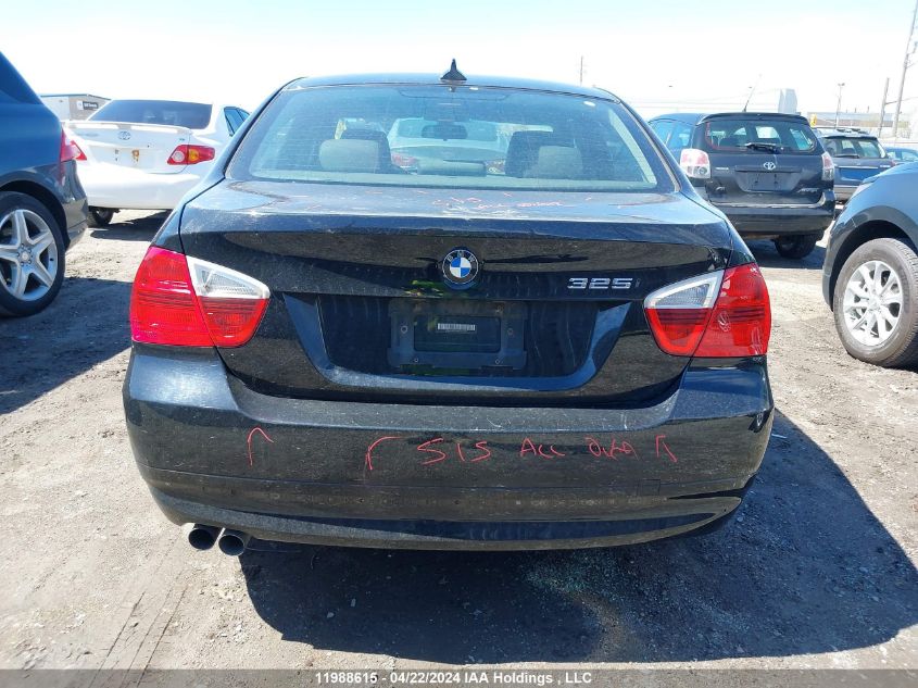 2006 BMW 325 I VIN: WBAVB13586KX63696 Lot: 11988615