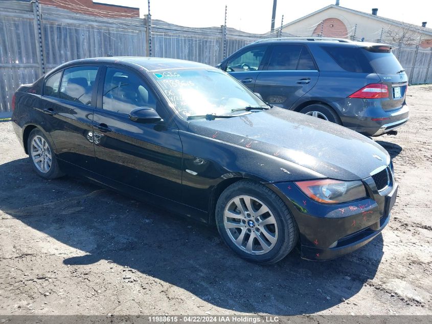 2006 BMW 325 I VIN: WBAVB13586KX63696 Lot: 11988615