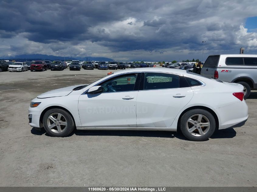 2021 Chevrolet Malibu Ls VIN: 1G1ZB5ST2MF039626 Lot: 11988620