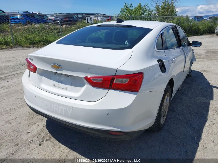 2021 Chevrolet Malibu Ls VIN: 1G1ZB5ST2MF039626 Lot: 11988620