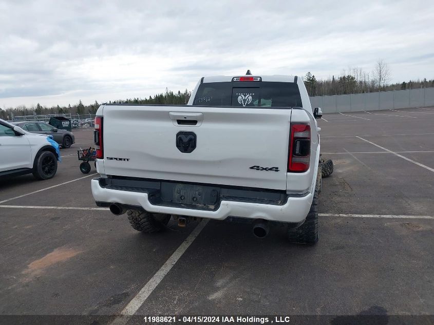 2019 Ram 1500 Sport VIN: 1C6SRFTT5KN757321 Lot: 11988621