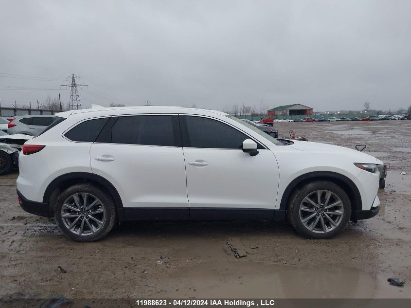 2019 Mazda Cx-9 Touring VIN: JM3TCBCY0K0310192 Lot: 11988623