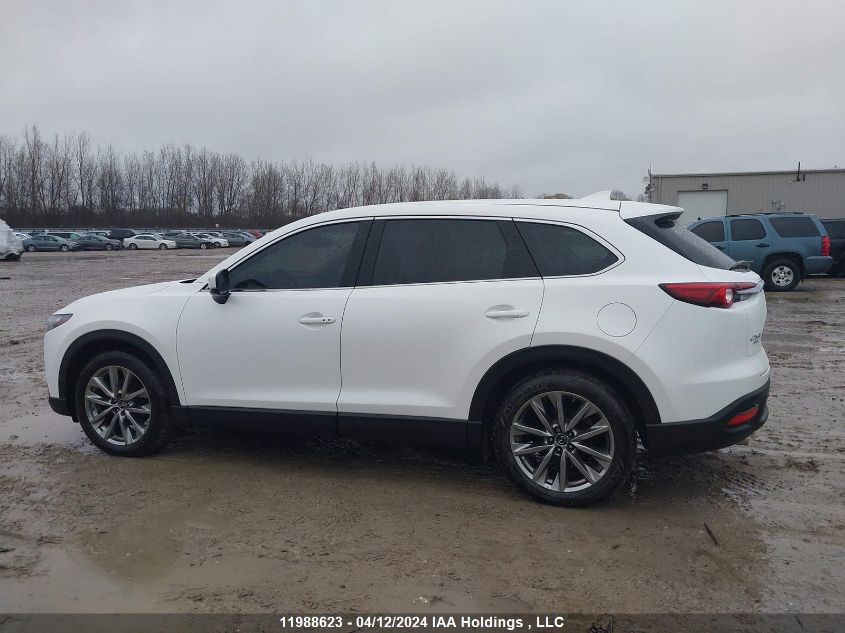 2019 Mazda Cx-9 Touring VIN: JM3TCBCY0K0310192 Lot: 11988623