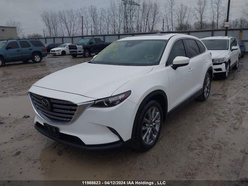 2019 Mazda Cx-9 Touring VIN: JM3TCBCY0K0310192 Lot: 11988623