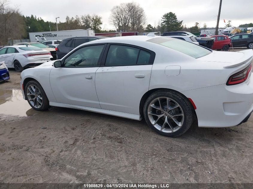 2022 Dodge Charger Gt VIN: 2C3CDXHG2NH125701 Lot: 11988629