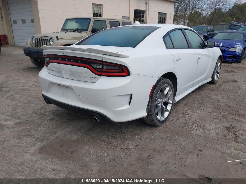 2022 Dodge Charger Gt VIN: 2C3CDXHG2NH125701 Lot: 11988629