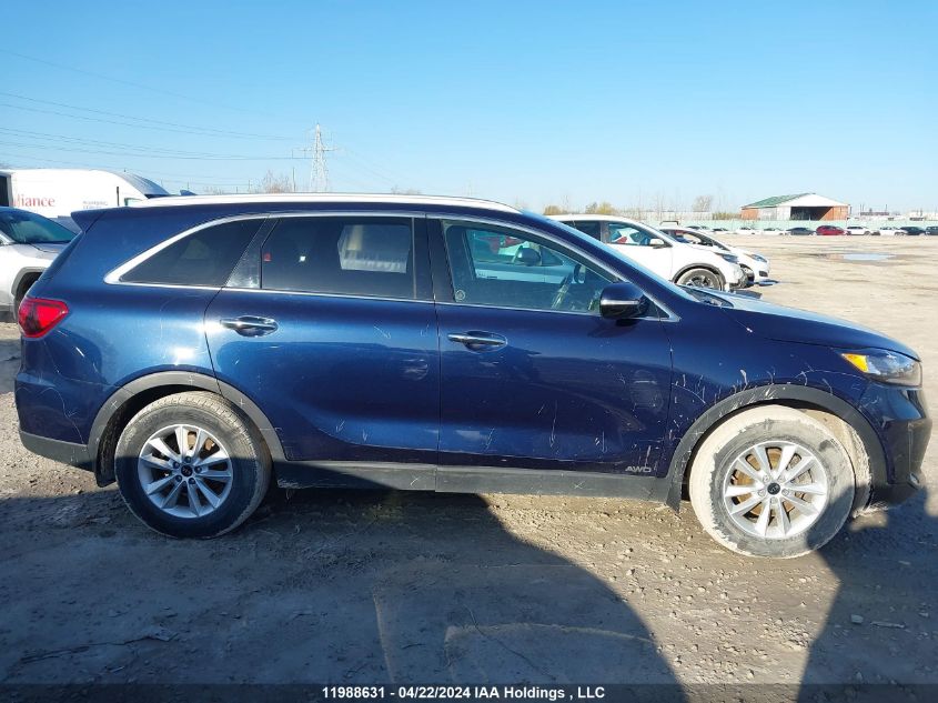 2019 Kia Sorento VIN: 5XYPGDA50KG491906 Lot: 11988631