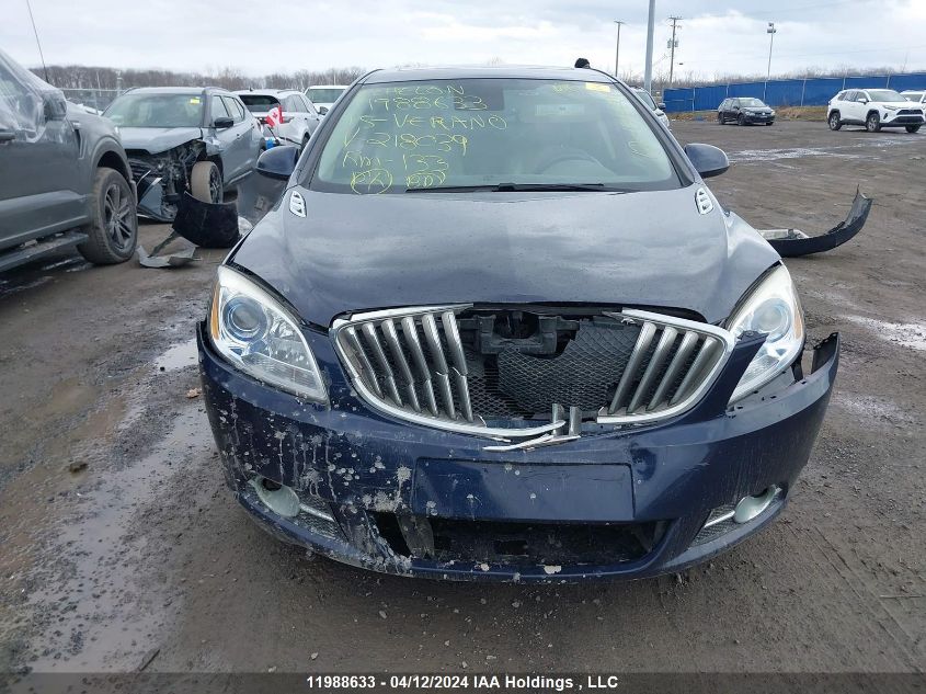 2015 Buick Verano VIN: 1G4PS5SK6F4218039 Lot: 11988633