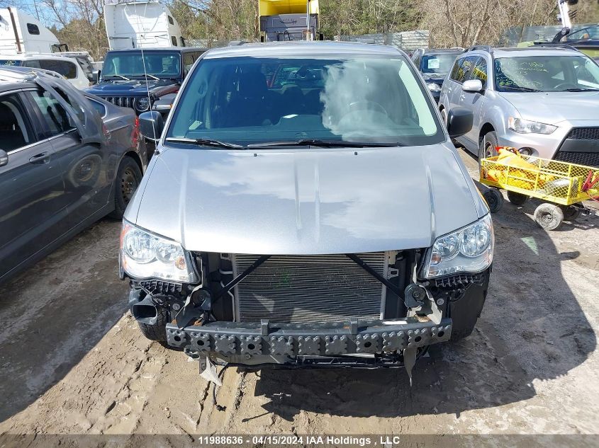 2016 Dodge Grand Caravan Se VIN: 2C4RDGBG9GR337555 Lot: 39219745