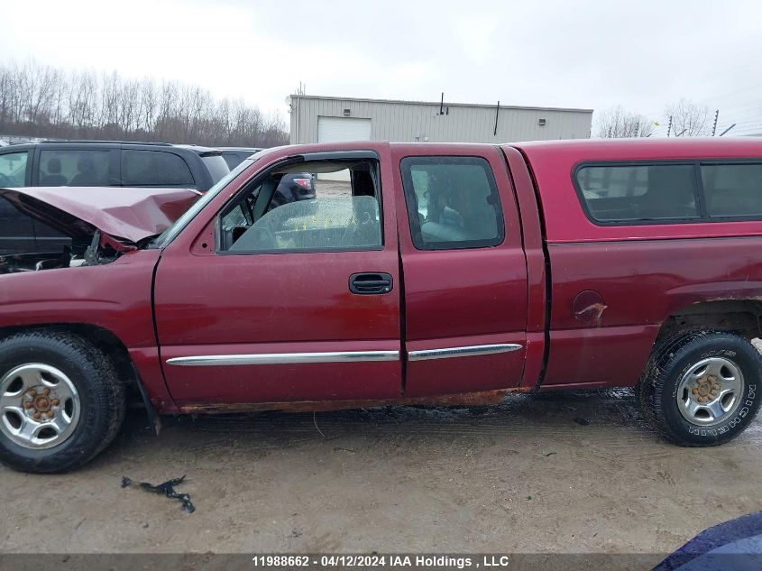 2003 GMC New Sierra K1500 VIN: 1GTEK19T03Z344835 Lot: 11988662