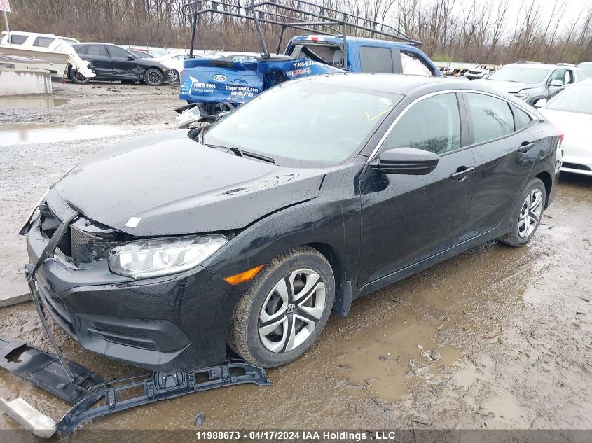 2018 Honda Civic Sedan VIN: 2HGFC2F52JH030227 Lot: 50340644