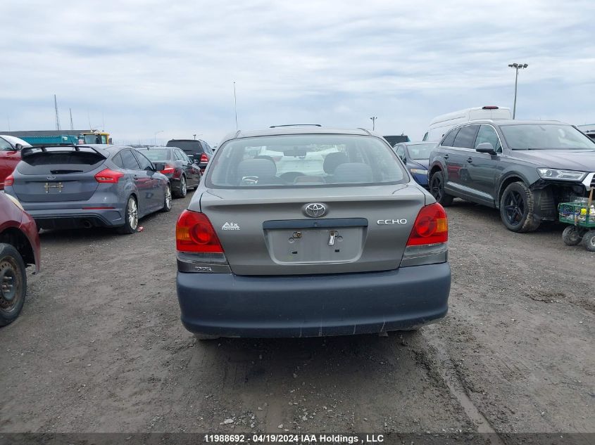 2005 Toyota Echo VIN: JTDBT123550376231 Lot: 11988692