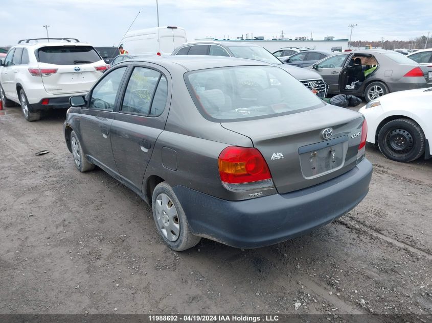 2005 Toyota Echo VIN: JTDBT123550376231 Lot: 11988692