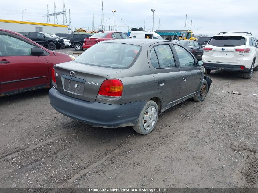 2005 Toyota Echo VIN: JTDBT123550376231 Lot: 11988692