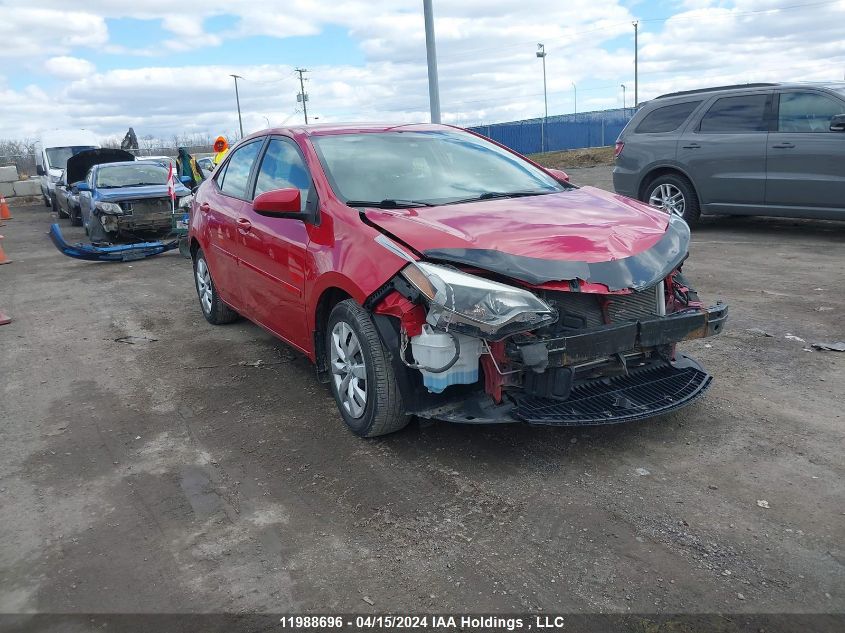 2015 Toyota Corolla Ce/Le/S VIN: 2T1BURHE2FC309792 Lot: 46742784