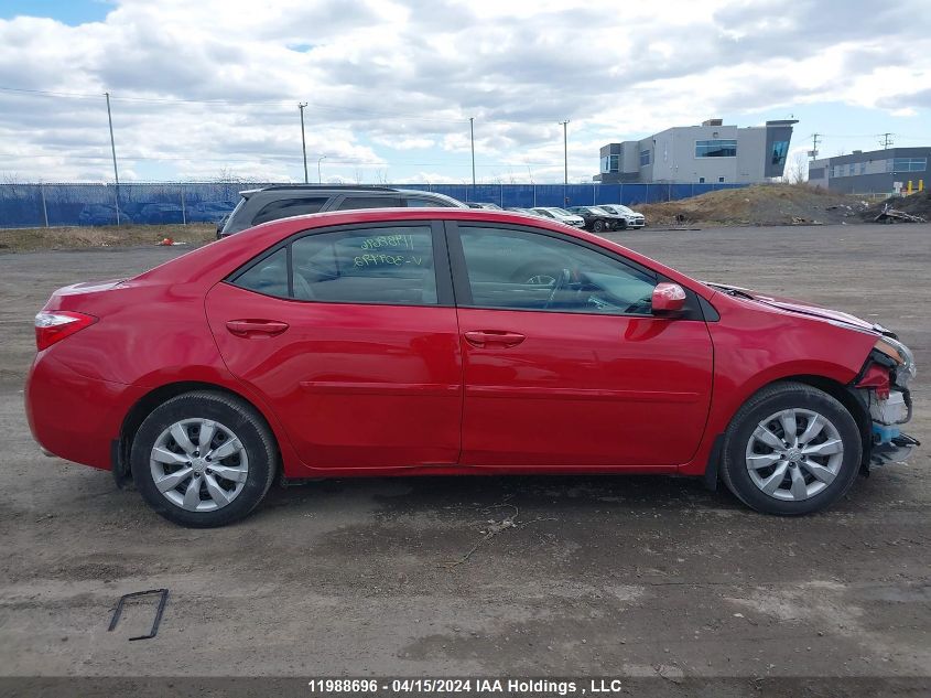 2015 Toyota Corolla Ce/Le/S VIN: 2T1BURHE2FC309792 Lot: 46742784