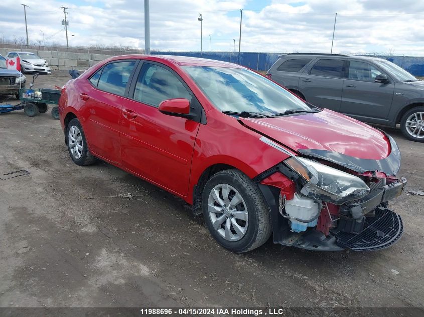 2015 Toyota Corolla Ce/Le/S VIN: 2T1BURHE2FC309792 Lot: 46742784