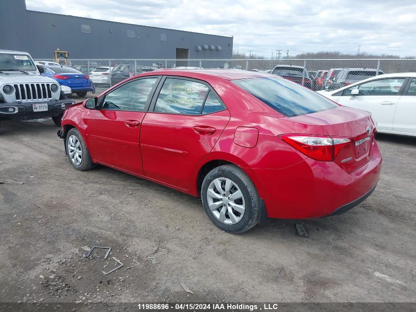 2015 Toyota Corolla Ce/Le/S VIN: 2T1BURHE2FC309792 Lot: 46742784