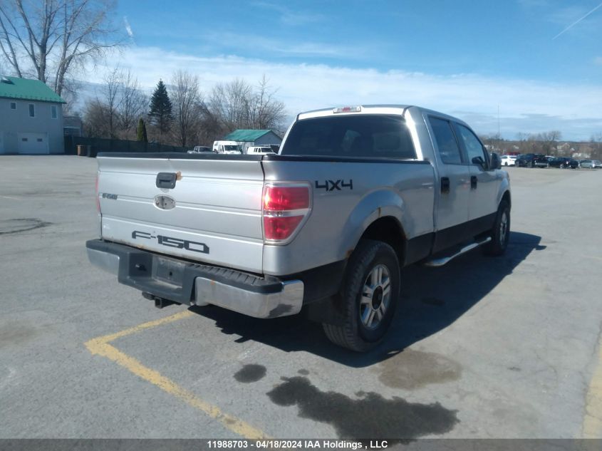 2009 Ford F150 Supercrew VIN: 1FTPW14V29FB07098 Lot: 11988703