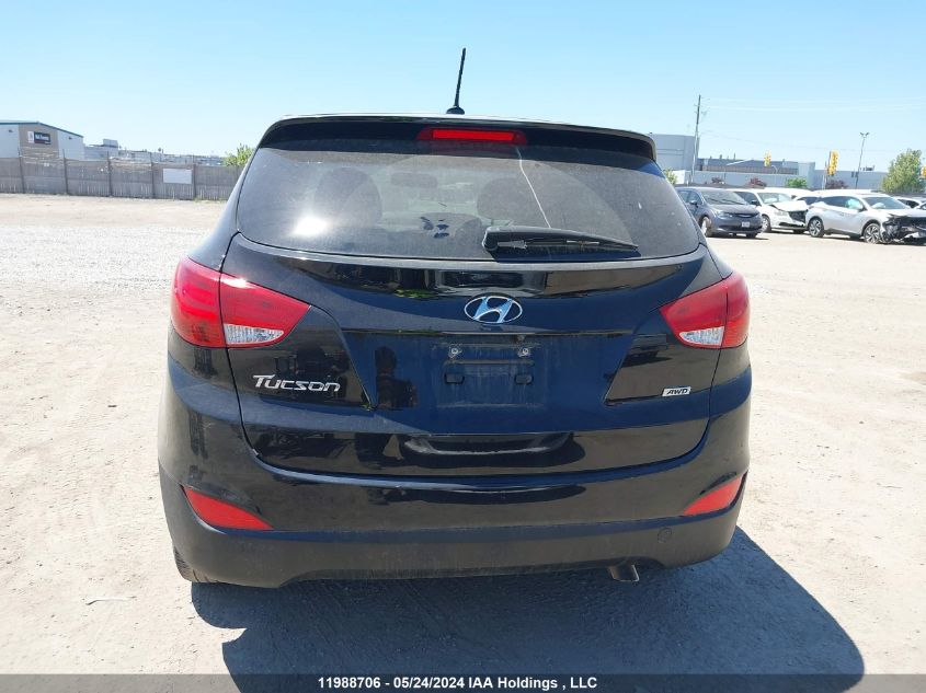 2015 Hyundai Tucson VIN: KM8JTCAF2FU076140 Lot: 11988706