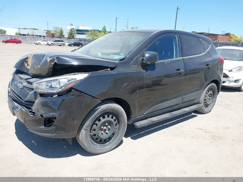 2015 Hyundai Tucson VIN: KM8JTCAF2FU076140 Lot: 11988706