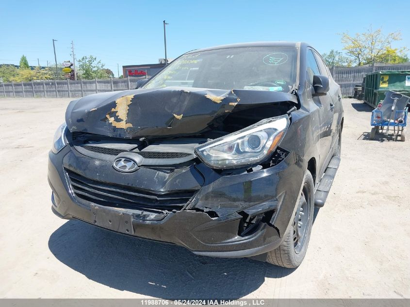 2015 Hyundai Tucson VIN: KM8JTCAF2FU076140 Lot: 11988706