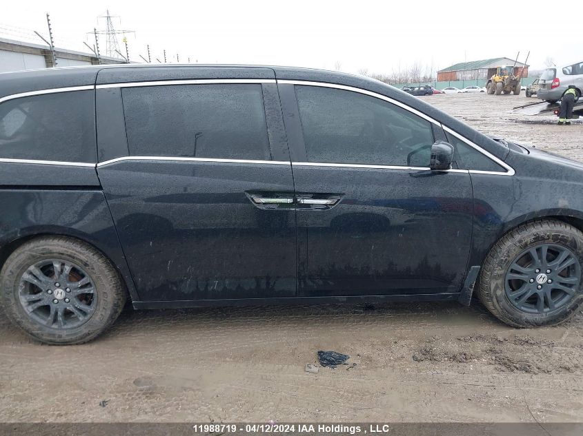 2013 Honda Odyssey VIN: 5FNRL5H49DB504377 Lot: 11988719