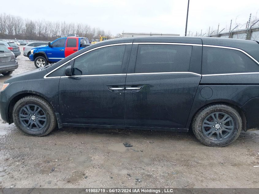 2013 Honda Odyssey VIN: 5FNRL5H49DB504377 Lot: 11988719