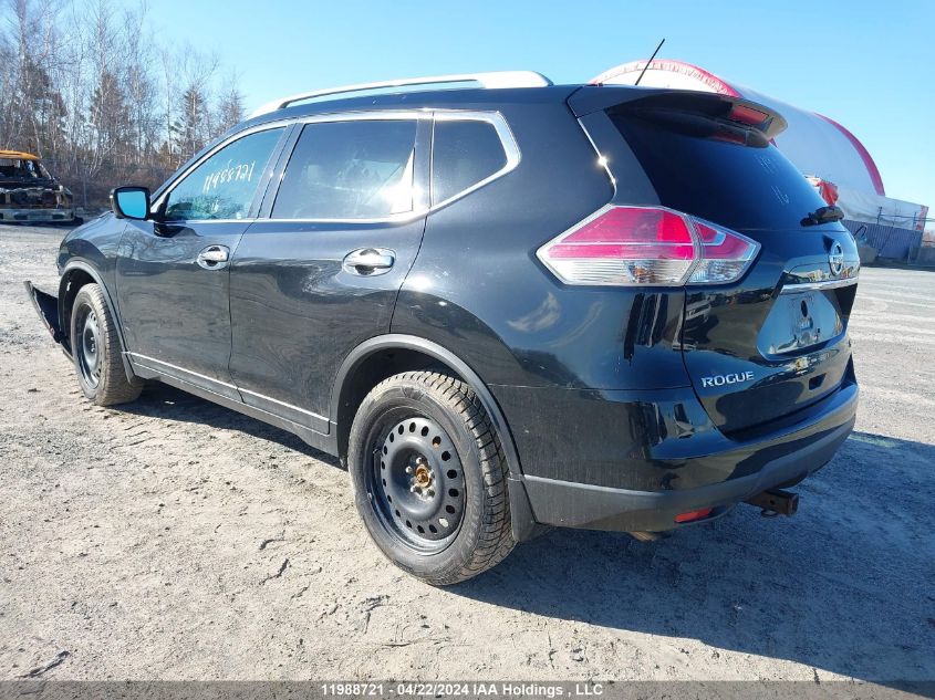 2016 Nissan Rogue VIN: 5N1AT2MV3GC837326 Lot: 11988721