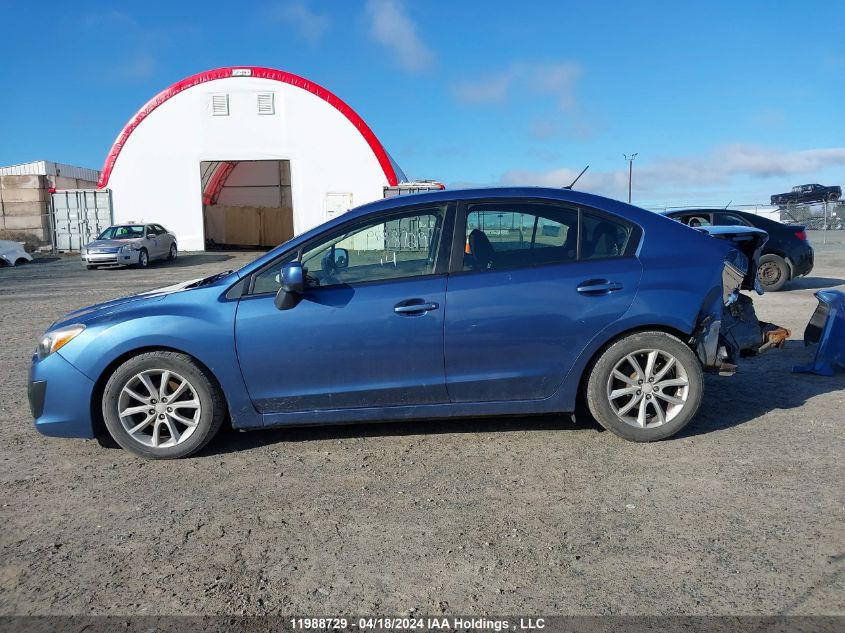 2014 Subaru Impreza VIN: JF1GJAC61EH021018 Lot: 11988729