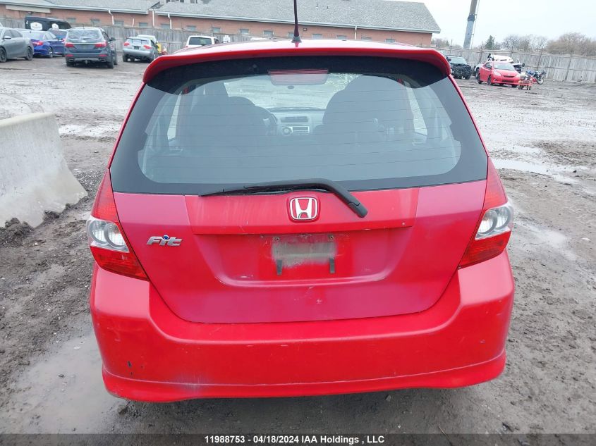 2007 Honda Fit S VIN: JHMGD37667S818375 Lot: 11988753