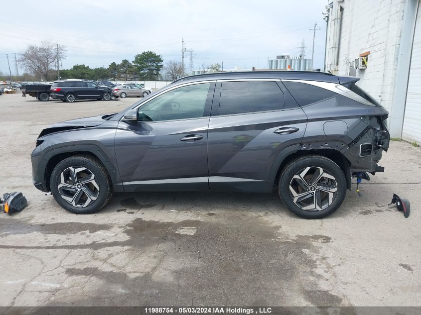 2022 Hyundai Tucson Luxury VIN: KM8JCCA16NU044083 Lot: 11988754