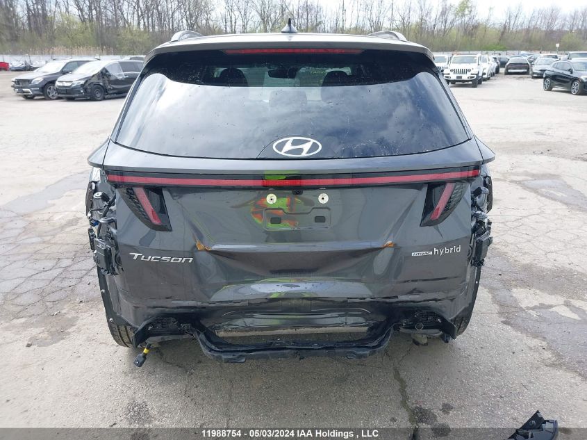 2022 Hyundai Tucson Luxury VIN: KM8JCCA16NU044083 Lot: 11988754