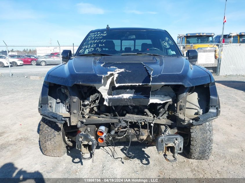 1FTFW1RG3KFB98247 2019 Ford F150 Raptor