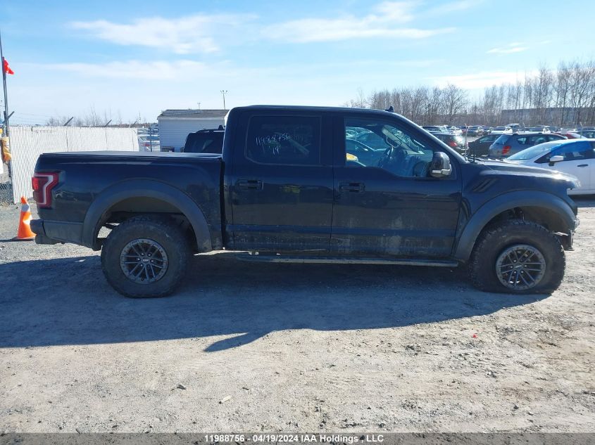 1FTFW1RG3KFB98247 2019 Ford F150 Raptor