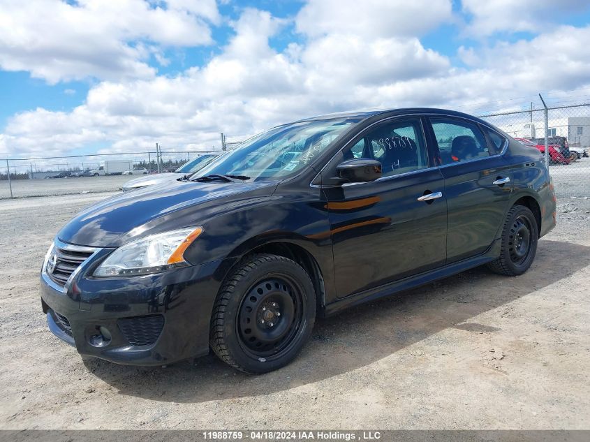 2014 Nissan Sentra VIN: 3N1AB7AP6EL673956 Lot: 11988759