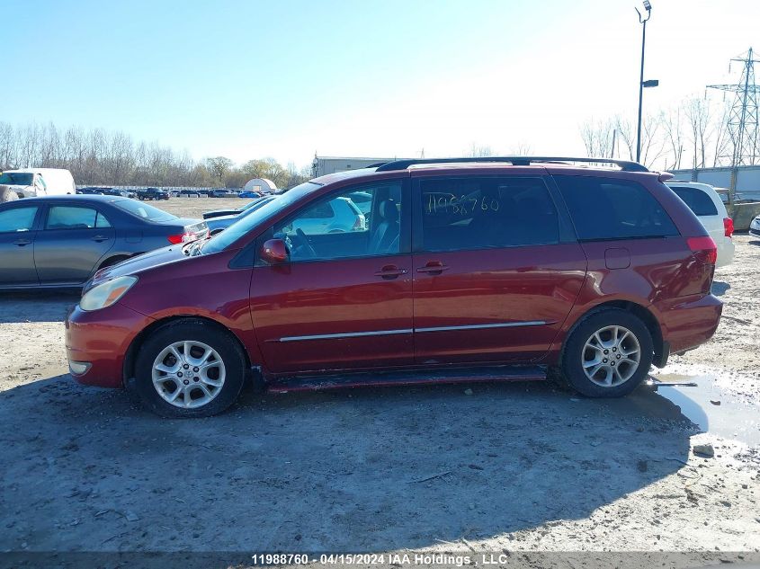 2004 Toyota Sienna VIN: 5TDBA22C54S016321 Lot: 11988760