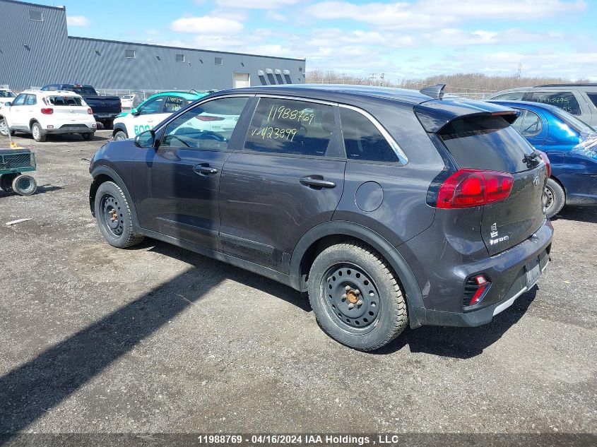 2020 Kia Niro Lx/Lxs VIN: KNDCB3LC1L5423899 Lot: 11988769