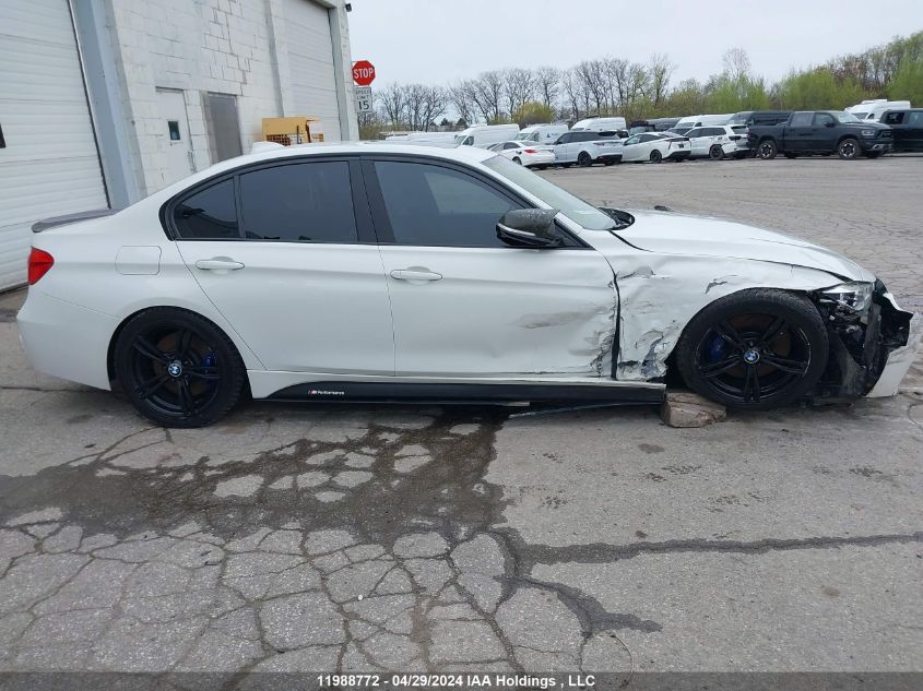 2017 BMW 3 Series 340I xDrive VIN: WBA8B7C56HK858311 Lot: 11988772