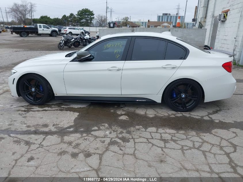 2017 BMW 3 Series 340I xDrive VIN: WBA8B7C56HK858311 Lot: 11988772
