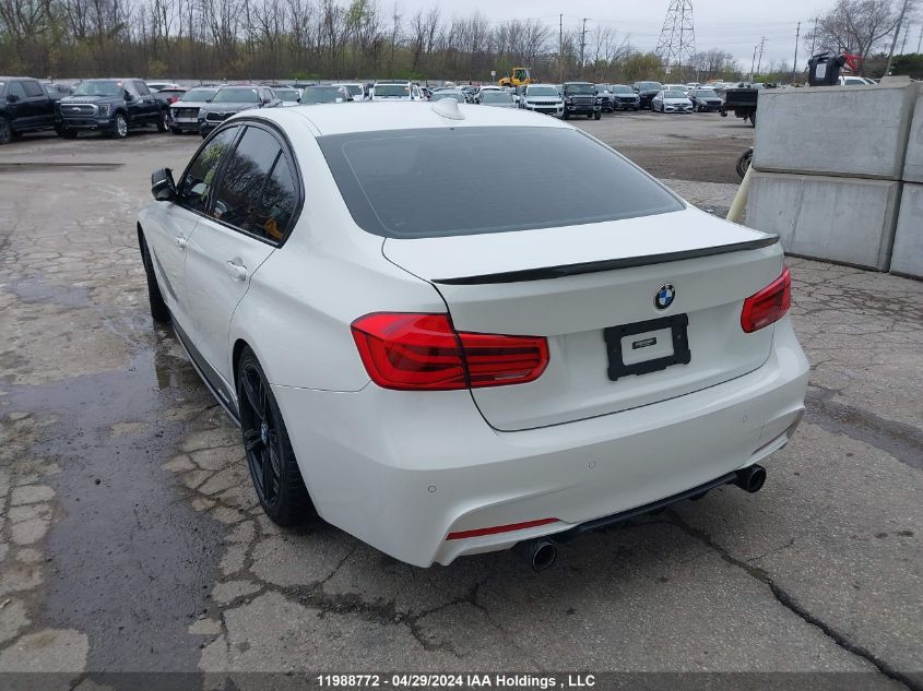 2017 BMW 3 Series 340I xDrive VIN: WBA8B7C56HK858311 Lot: 11988772